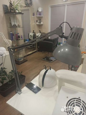 Лампа настольная для маникюра бу