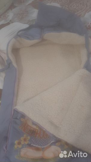 Зимний конверт в коляску