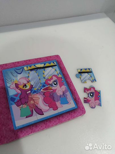 Книга с пазлами My little pony