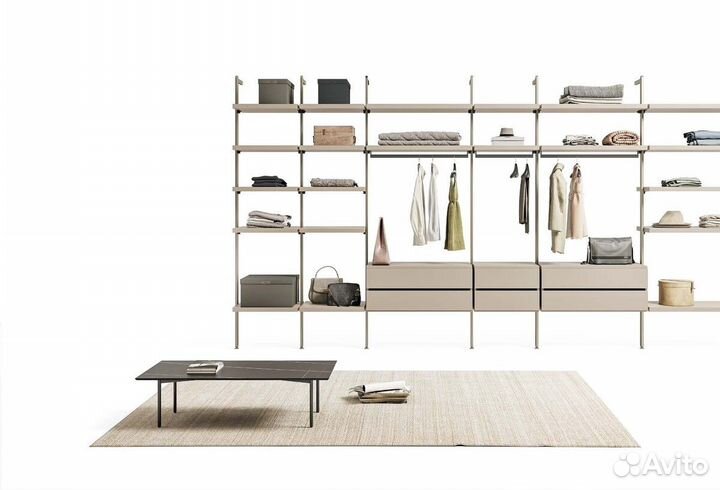 Итальянская Гардеробная bamboo. DallAgnese