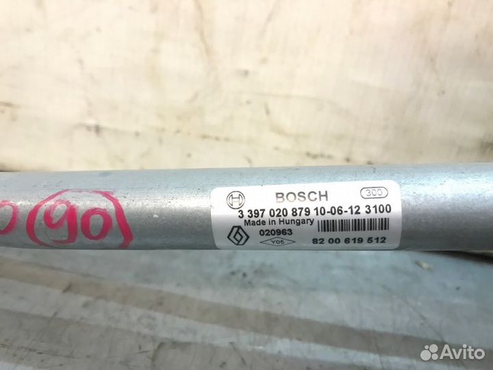 Трапеция стеклоочистителя Renault Sandero хэтчбек