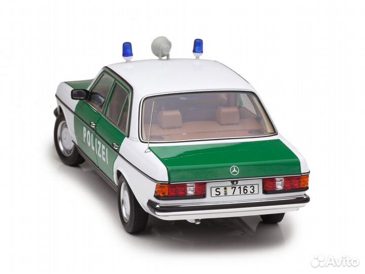 Mercedes 200 W123 Polizei 1980 Norev 1/18