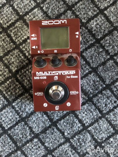 Процессор для баса zoom ms 60b
