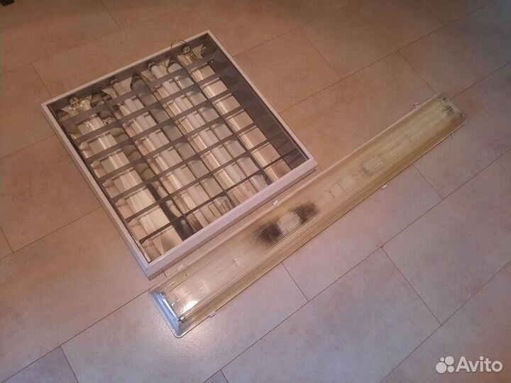 Светильники офисные потолочные б/у