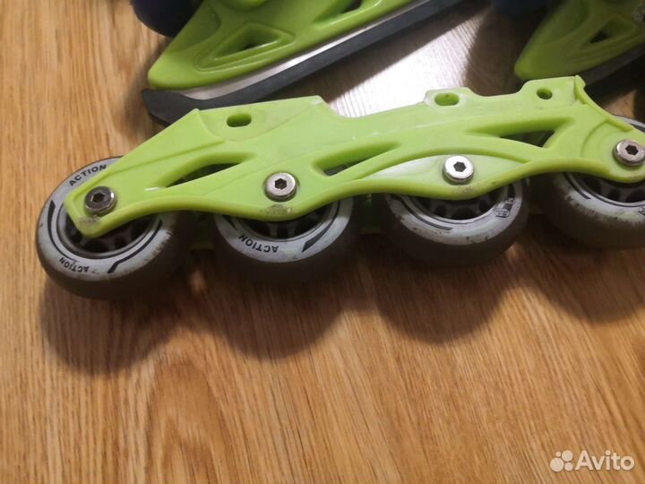 Роликовые коньки детские раздвижные