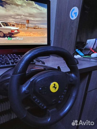 Игровой руль thrustmaster ferrari