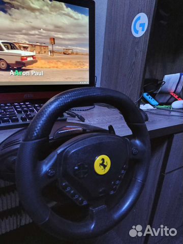 Игровой руль thrustmaster ferrari