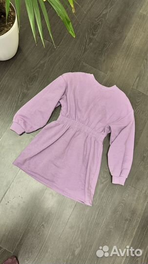 Платье худи мягкое