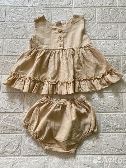 Платье для девочки 74 80