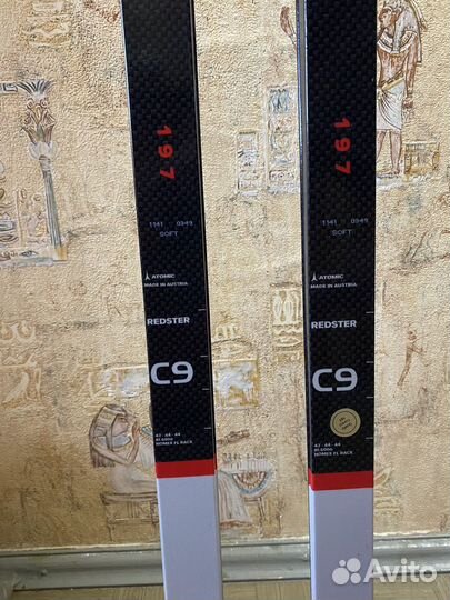 Беговые лыжи atomic redster c9 carbon
