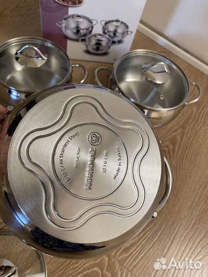 Набор кастрюль Коркмаз Турция