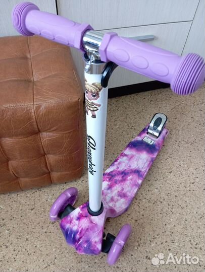 Самокат Scooter Maxi Micro принт Новые