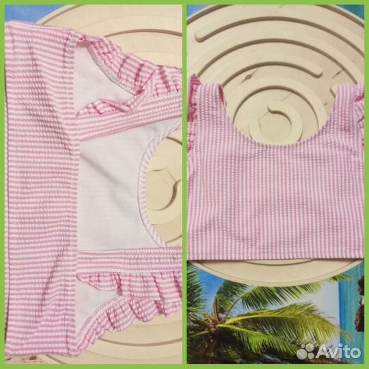 Детский купальник (топы,трусики) детский 98 104