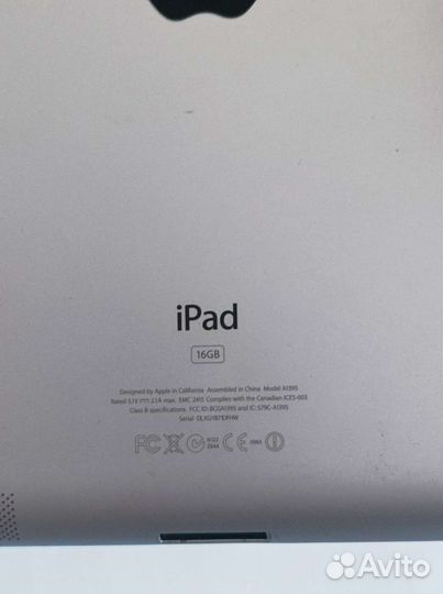 iPad 2 (16gb) - без пинкода