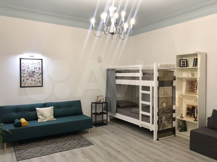 1-к. квартира, 44 м², 1/6 эт.