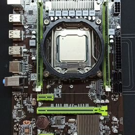 Intel Xeon e5 2689 + материнская плата x79 + 16Gb