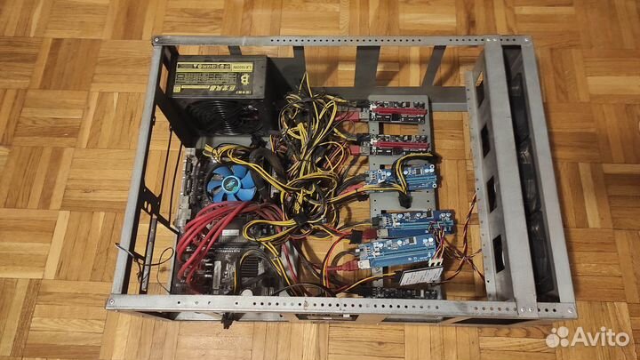 Продувной корпус для майнинга