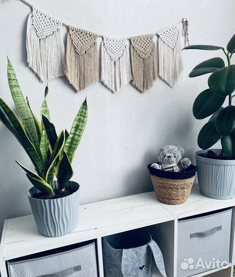 Гирлянда макраме