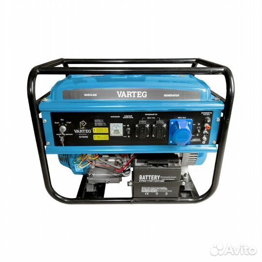 Бензиновый генератор varteg G7500E