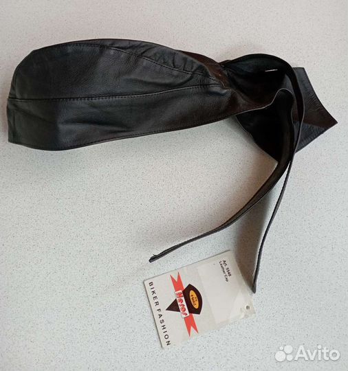 Платок бандана кожаная