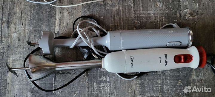 Блендер погружной бу