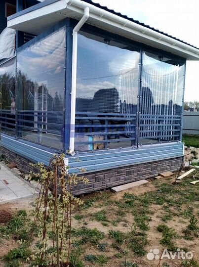 Мягкие окна для веранды