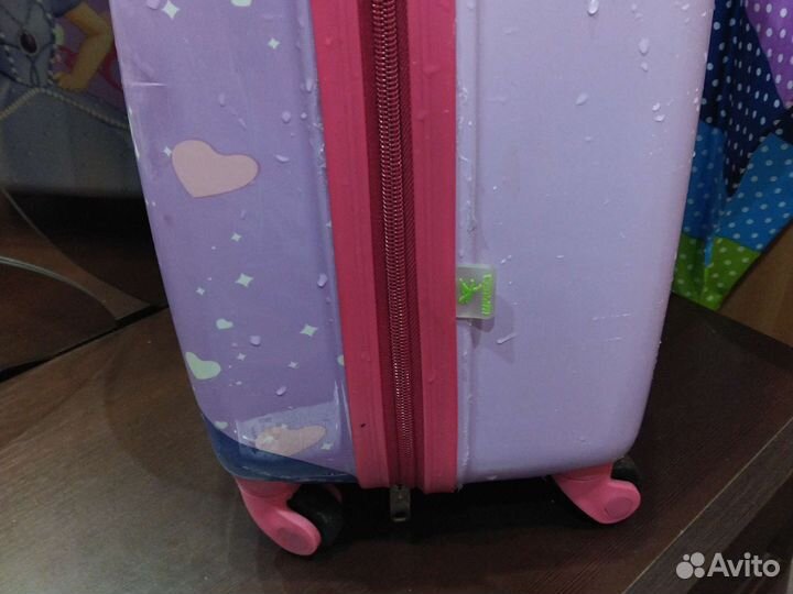 Детский чемодан на колесиках бу