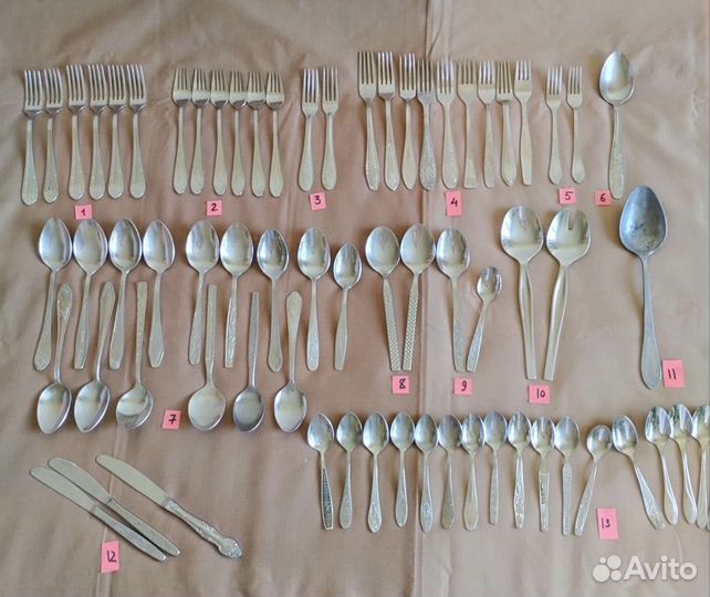 Столовые приборы нерж СССР