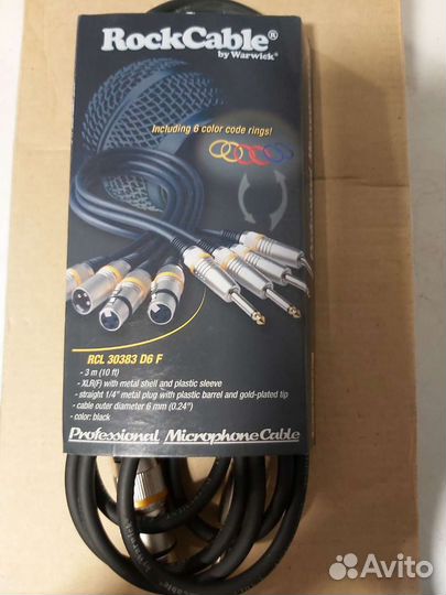 Кабель микрофонный