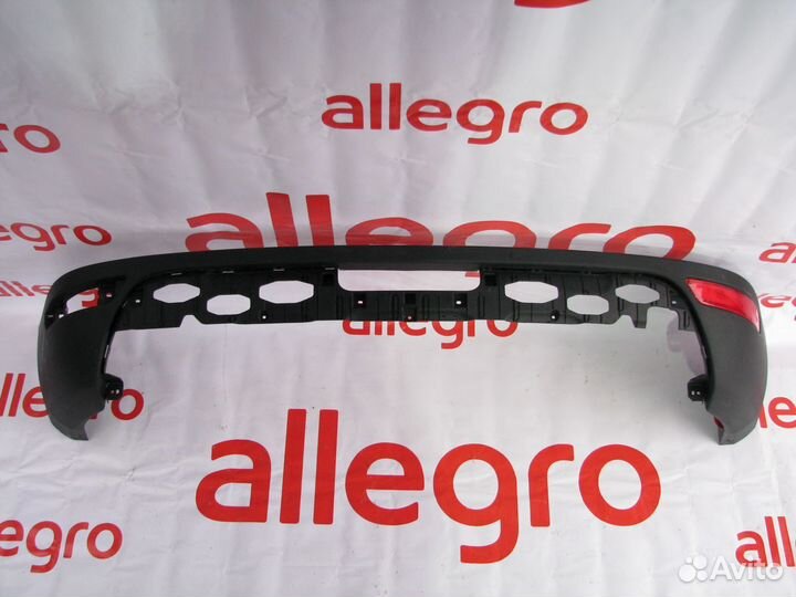 Geely Atlas юбка заднего бампера 2016-2019