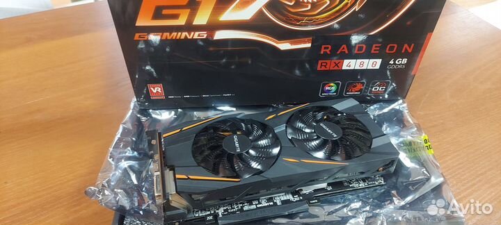 Видеокарта Radeon AMD RX 480 4Gb Gigabyte G1