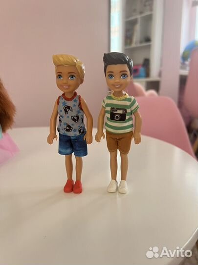 Набор Barbie и Evi, Челси и питомцы, оригинал