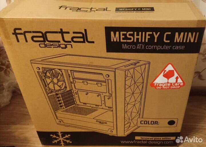 Продам Fractal Design Meshify C Mini Dark TG