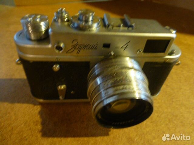 Фотоаппарат Зоркий-4 с объективом Юпитер-8