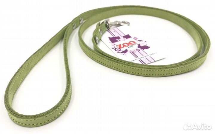 Поводок 1105С color line 2сл 10 мм нубук длина 1,2