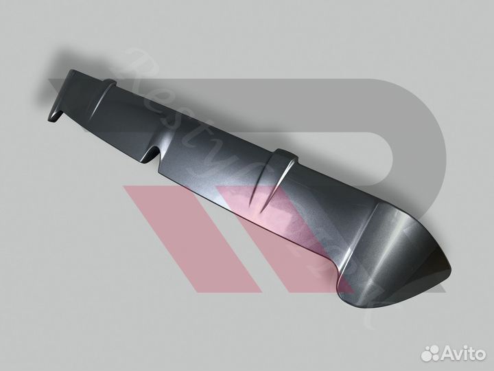 Спойлер Nissan Note 12 Темно-серый