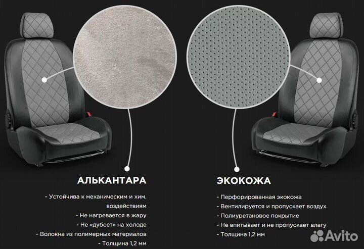 Чехлы Toyota Axio