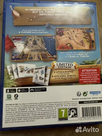 Asterix & Obelix xxxl collection ps5