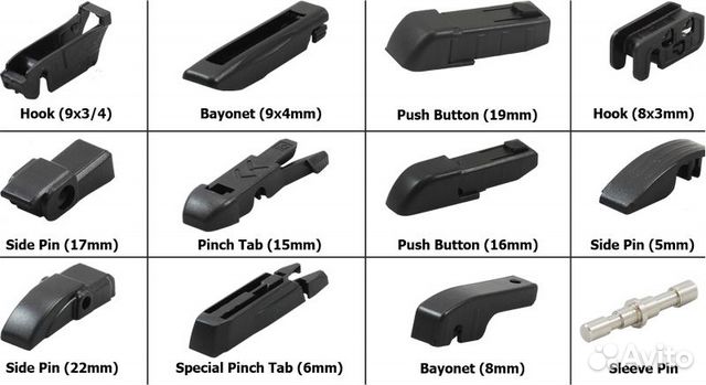 Щётка стеклоочистителя бескаркасная 480мм
