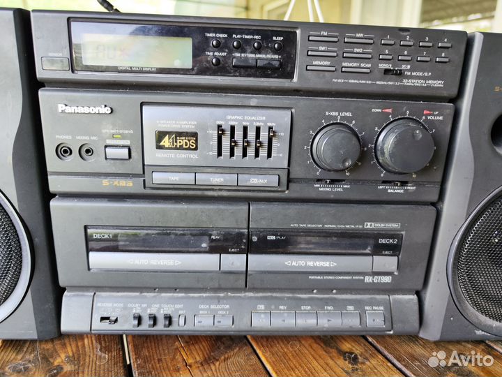 Panasonic RX-CT990 Музыкальный центр кассетный