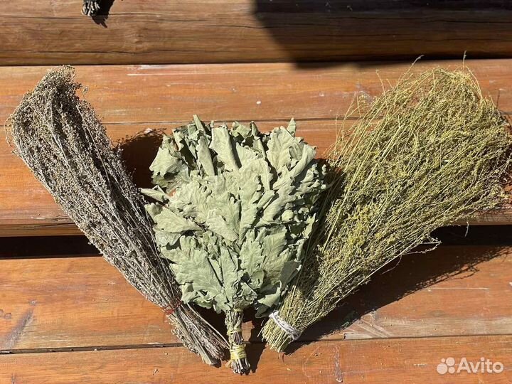 Дубовые веники для бани из Кавказского дуба