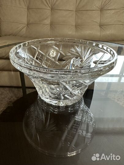 Салатники хрустальные СССР