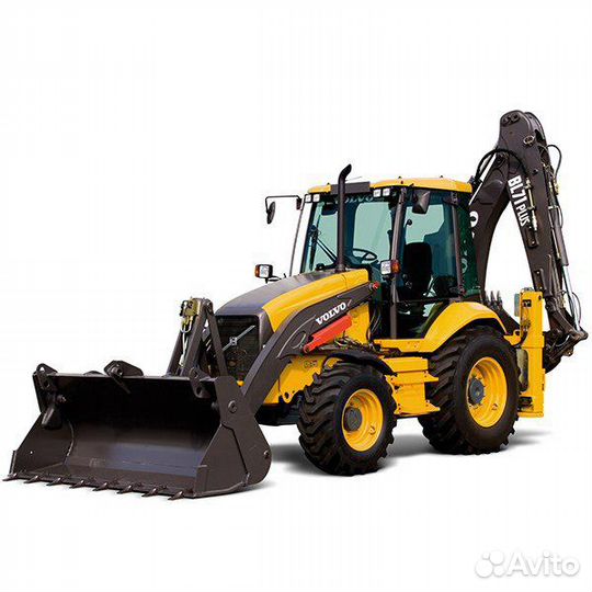 Экскаватор-погрузчик volvo