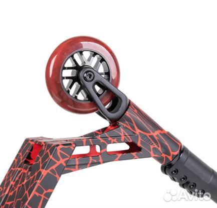 Самокат трюковой Tech Team Freak WT red