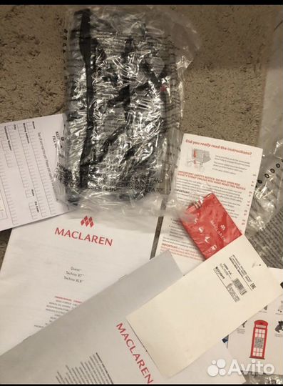 Детская коляска Maclaren Quest Denim Indigo