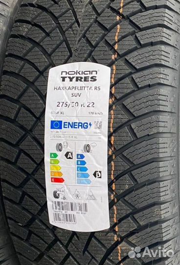 Nokian Tyres Hakkapeliitta R5 SUV 275/50 R22 115R