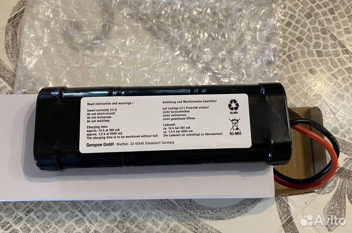 Аккумулятор GensAce NiMh 7.2В 5000мАч