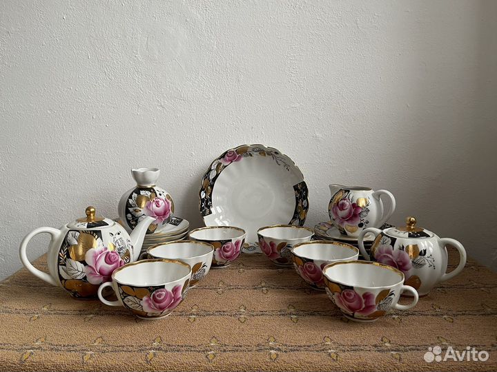 Чайный сервиз «Вечер в саду» Лвз