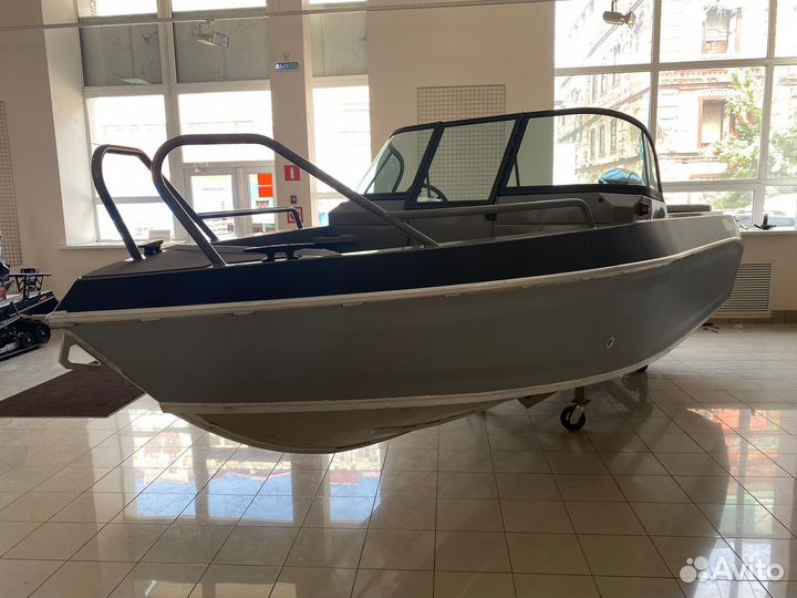 Лодка yava XL fish с мотором yamer F115