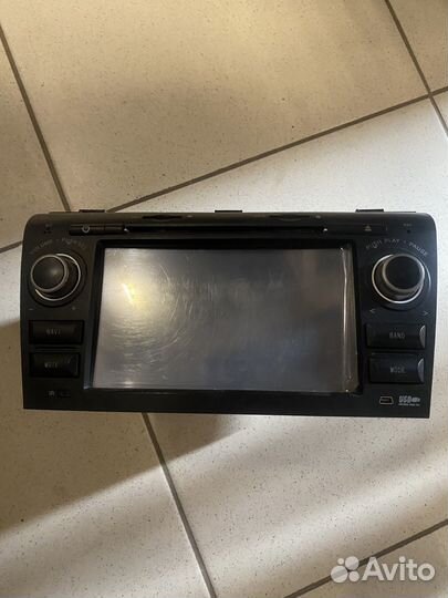 Штатная магнитола б/у Mazda 3 BK.Разбор